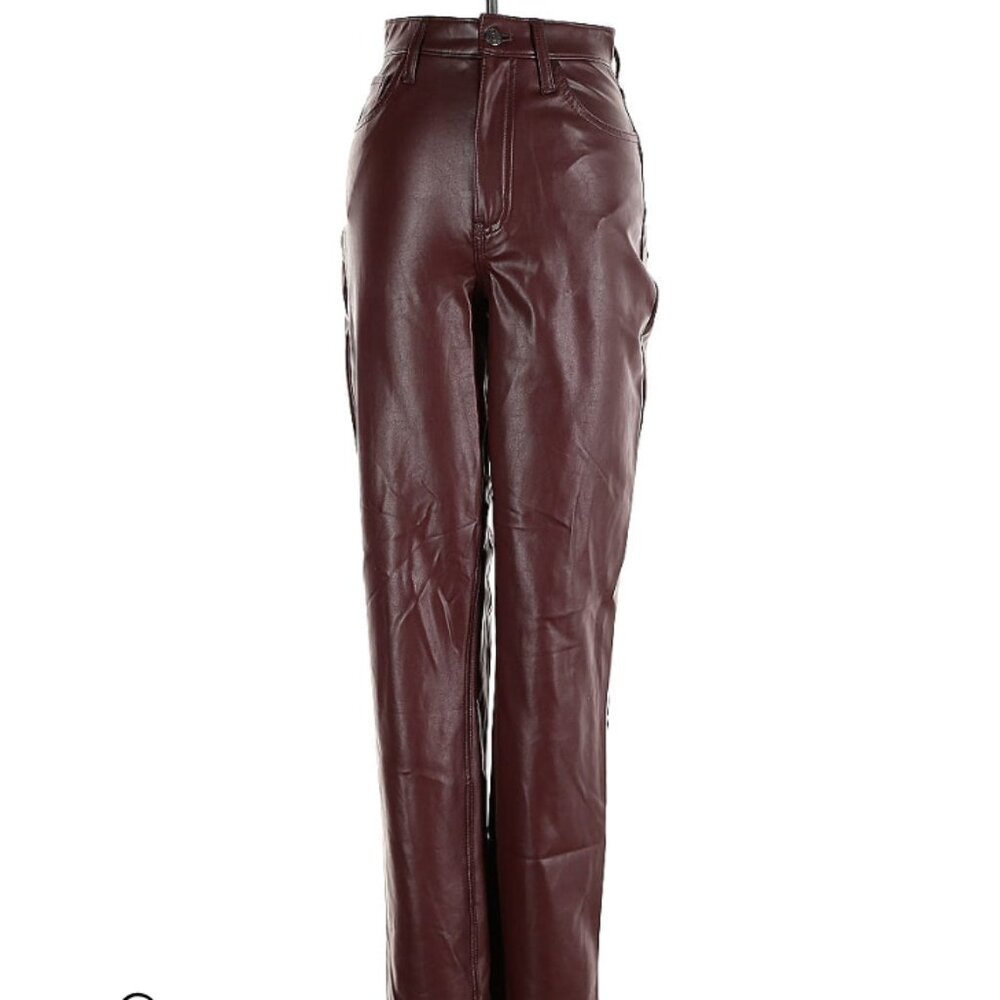 Abercrombie and Fitch The 90's straight ultra high rise curve love pants 28SHORT